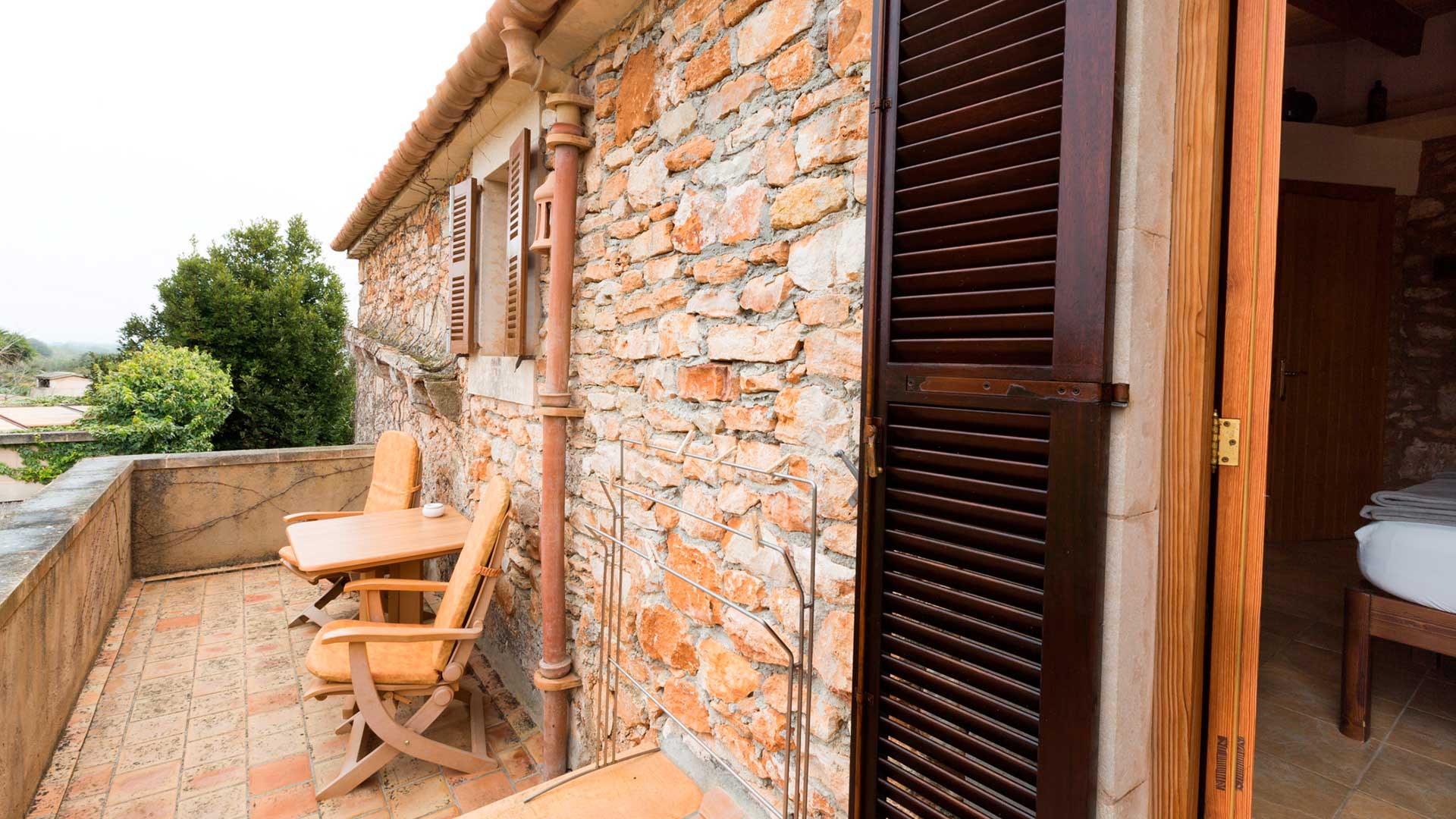 Habitaciones dobles con terraza Sa Carrotja